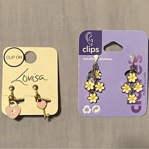 BOGO FREE CLIP-ON EARRING BUNDLE ALL DEAD STOCK